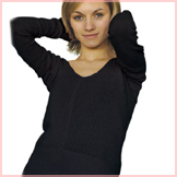 가드니아 V넥 긴팔 워머